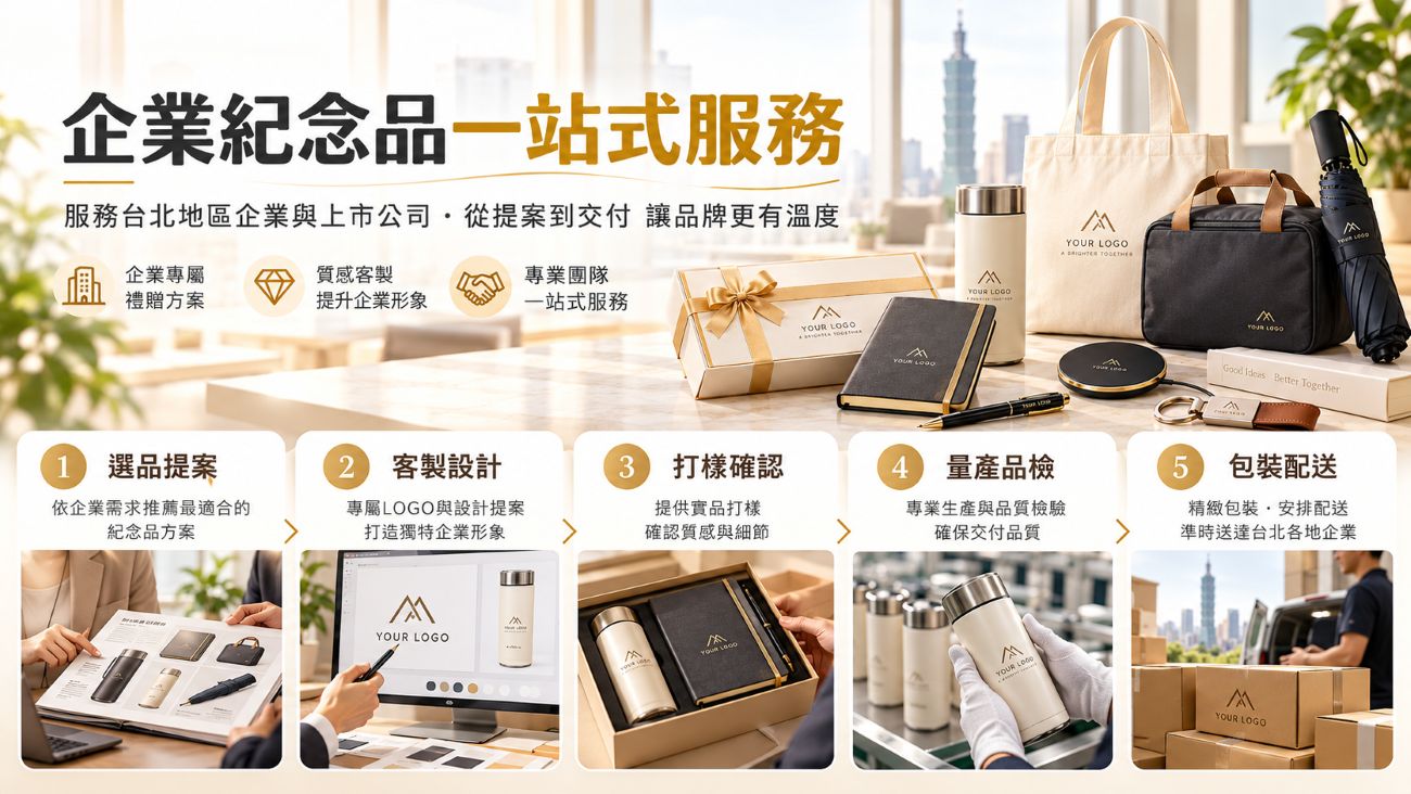 企業紀念品客製化服務說明