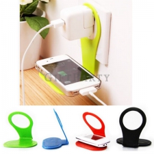 Chargeing mobile phone wall holder