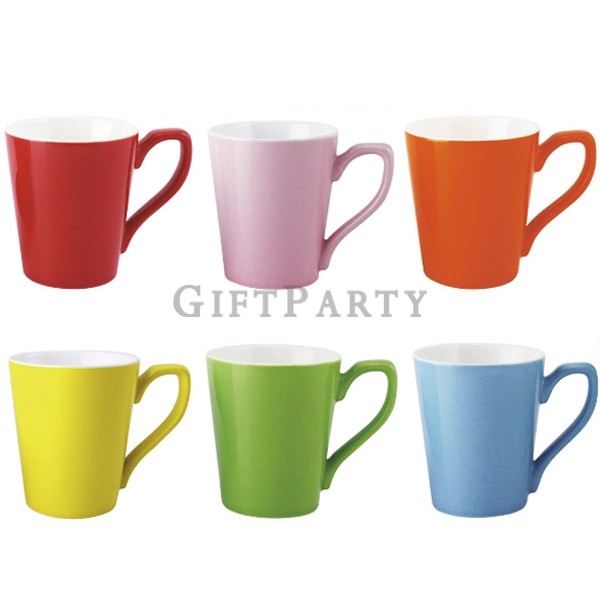 [EL2200807YL7CUP]雙色釉7字杯馬克杯