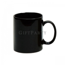 11oz-B black glazed straight cup