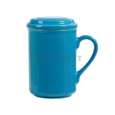 Two-color glaze two-piece cover cup