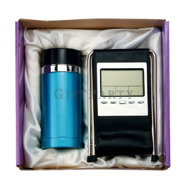 [SE4081382AE44]玲瓏杯+充電超強光手電筒禮盒組Thermos Cup + Charging Super Light Flashlight Gift Set