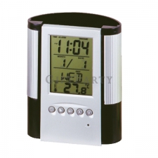 Perpetual calendar pen holder