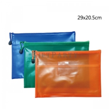 Glossy file zipper bag
