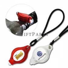 Portable bicycle warning - LED-light group