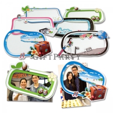 Customized rubber magnet photo frame