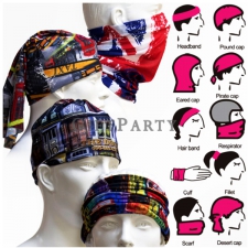 Custom headscarf multi-function seamless magic headscarf out