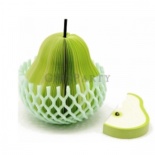 Pear shaped note paper