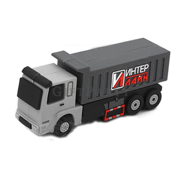 [WP420WP-0002]開模PVC-軟膠貨車造型隨身碟
