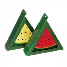 Watermelon shape towel