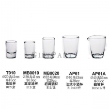 Custom small glass