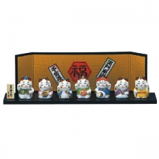 Seven Fortune God Lucky Cat (small)