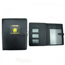 Custom leather folder