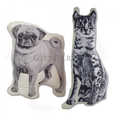 Styling pillow - cat dog pillow
