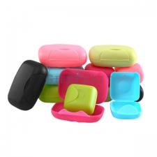 Portable sealed soap box with lid
