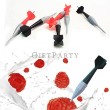 Fruit fork safe and environmentally friendly darts fruit for