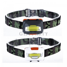 Solar charging headlight head-mounted