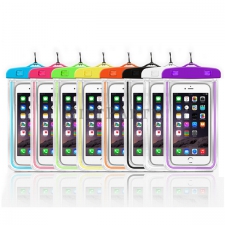 Fluorescent waterproof phone bag