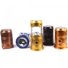 LED solar camping light