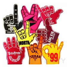 Gesture EVA gloves cheering gloves