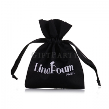 Custom Drawstring Satin Satin Drawstring Pocket