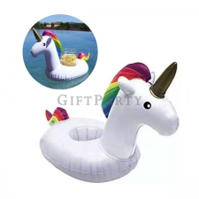 Unicorn inflatable cup holder