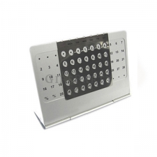 Metal perpetual calendar