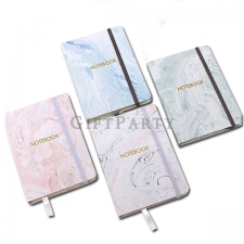 Marbled notebook