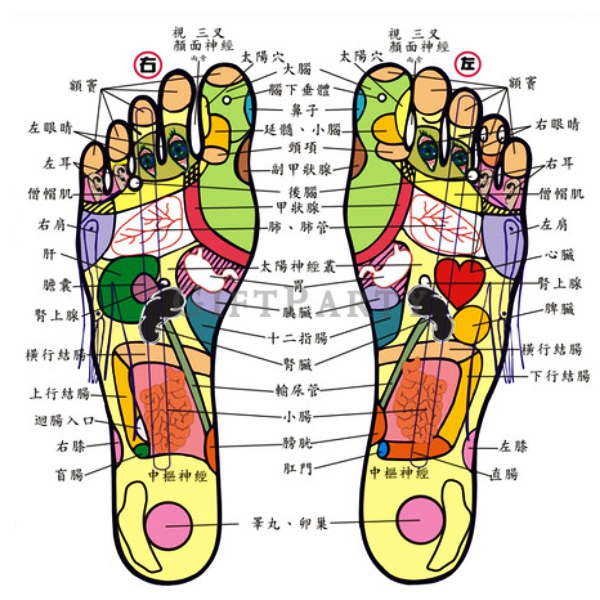 砭石按摩刮痧穴道按摩器