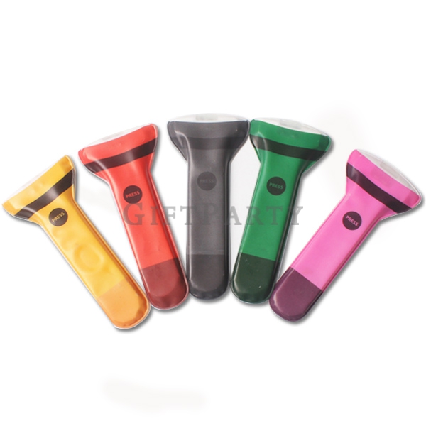 展場贈品,led燈鎖圈,選舉贈品,造型led燈,啤酒贈品,-PVC手電筒造型掛件3