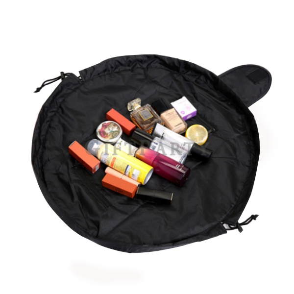 客製化妝包,禮品,贈品,禮贈品,百貨公司贈品,-VELY大容量抽繩化妝包