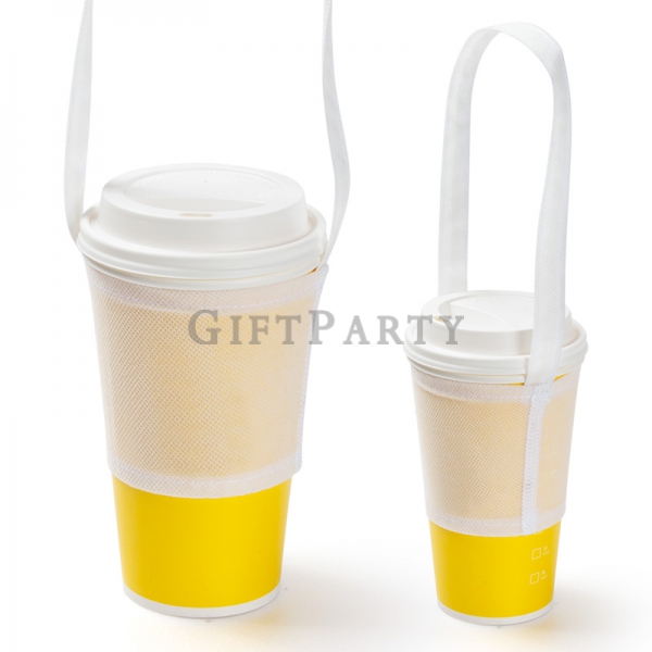 客製飲料提袋,禮品,贈品,禮贈品,選舉贈品,展場贈品,寬版不織布飲料提袋