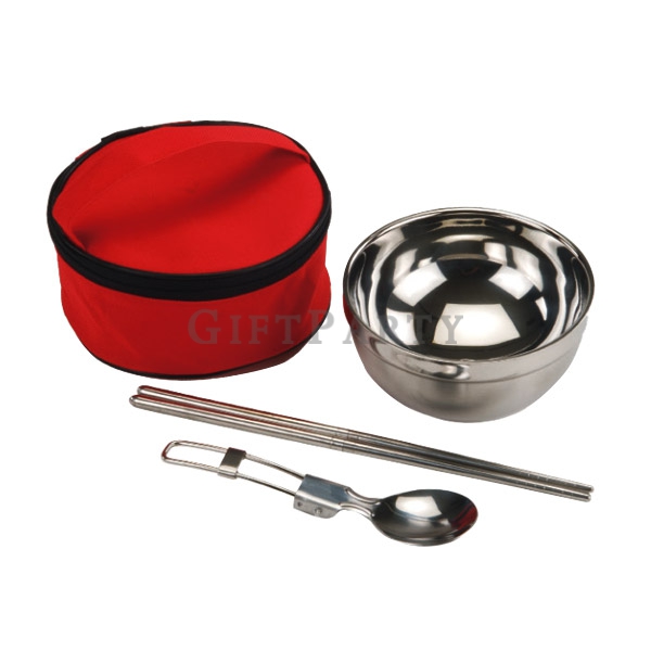 AC71-圓形不鏽鋼餐包組,環保禮品,環保贈品,學生禮品,學生餐具組,Round stainless steel meal pack