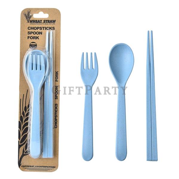 禮品,贈品,選舉贈品,股東會贈品,學生贈品,廣告贈品,AC59-小麥餐具三件組