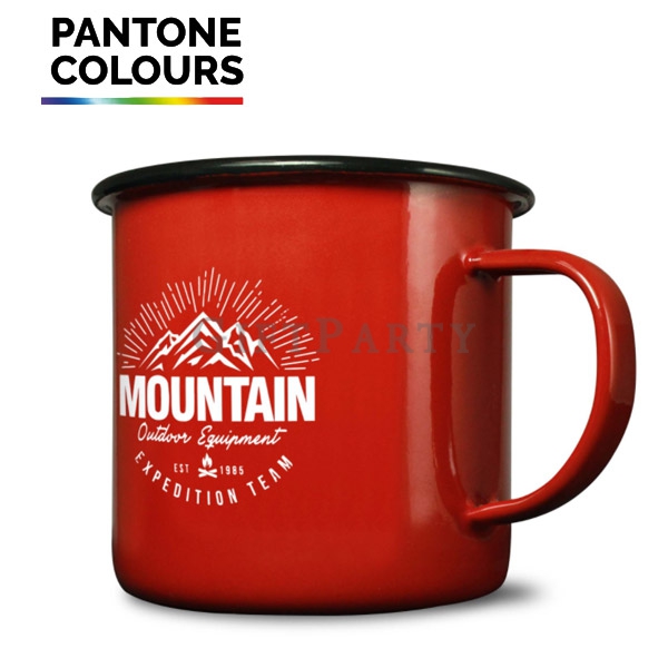 客製化禮品,贈品,禮贈品,紀念品-客製PANTONE烤花搪瓷杯6