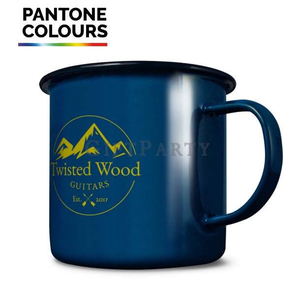 客製化禮品,贈品,禮贈品,紀念品-客製PANTONE烤花搪瓷杯6