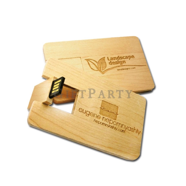 WOOD USB FLASH,客製名片碟,木頭名片碟,木質名片碟