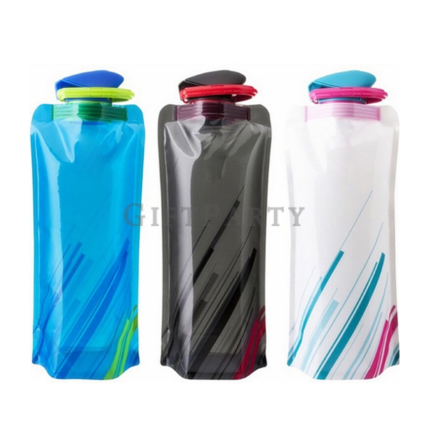 健走贈品,客製化禮品,路跑禮品,路跑贈品,路跑紀念品,運動水壺,-折疊水壺袋