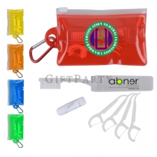 Travel group toothbrush toothpaste dental floss stick