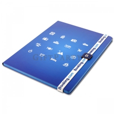 Custom notebook - PVC soft rubber + drawstring