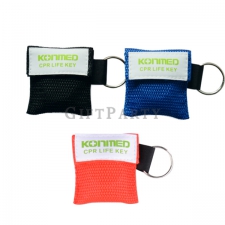 First aid CPR mask check valve lock ring