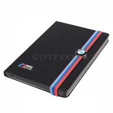 Custom Notebook - Metal Badge + Drawstring