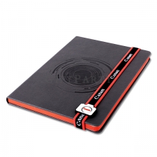Custom notebook - PVC soft rubber + drawstring