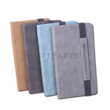 A5 elastic band PU notebook
