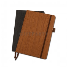 Wood grain notebook attachment strap