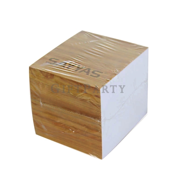 Cube Memo,木紋便條紙,設計禮品,室內設計贈品,客製化禮品,文創禮品,文創贈品,客製紙磚,木紋紙磚
