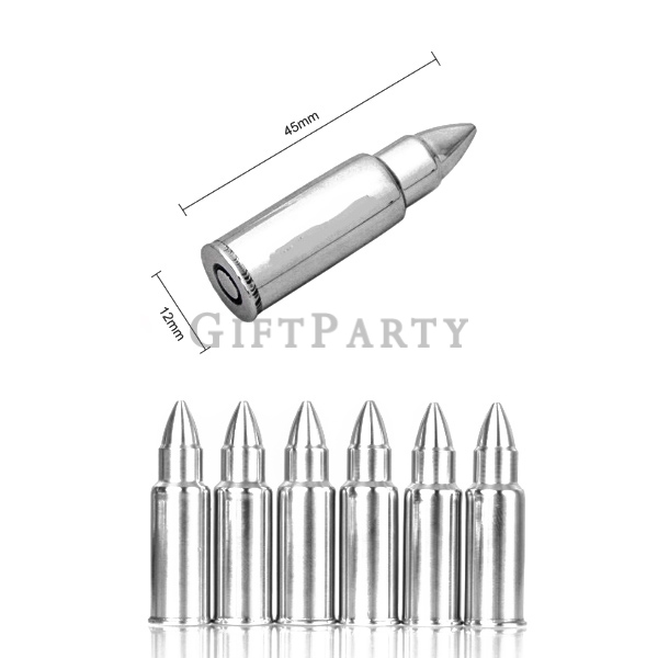 國軍禮品,子彈造型,酒店禮品,禮品,贈品,文創禮品,設計禮品,子彈造型冰酒石-(6pcs組)
