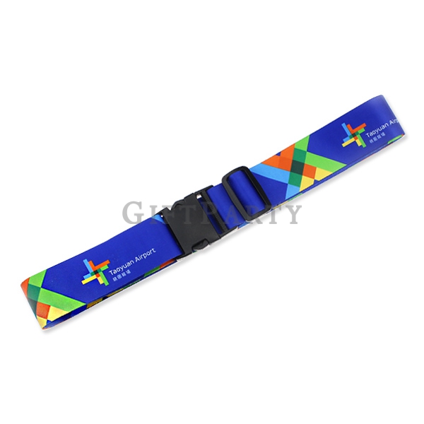 Full color thermal transfer-彩印行李束帶,,Custom luggage belt