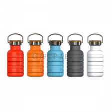 Food grade silicone telescopic kettle