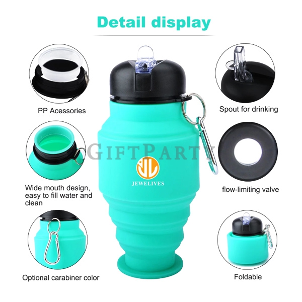 客製化禮品,贈品,禮贈品,企業贈品,外銷贈品,外銷禮品,日本贈品,可愛水壺,品牌贈品,廣告禮品,食品級矽膠折疊水壺